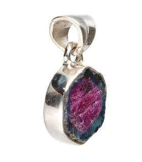 Colgante en Rubis en Argent Sterling 925 (15Z)