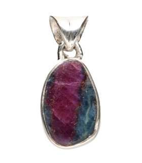 Colgante de Ruby in Sterling Silver 925 (17Z)