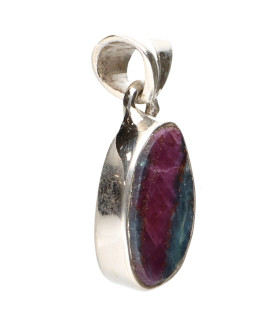 Colgante de Ruby in Sterling Silver 925 (17Z)