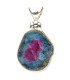 Colgante di Rubino in Argento Sterling 925 (23Z)