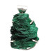 Colgante de Fibrous Malachite in Sterling Silver 925 (42Z)
