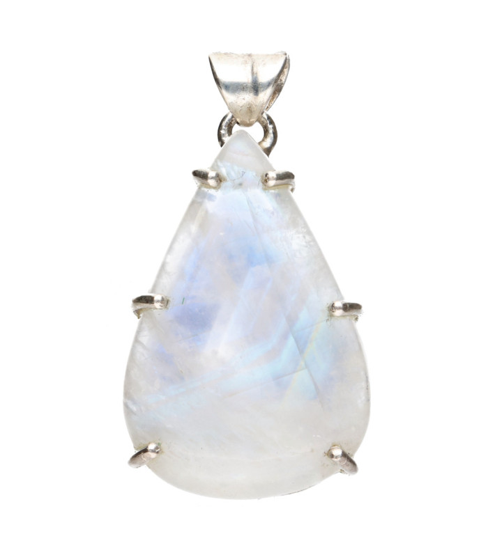 Colgante de Piedra Luna en Plata de Ley 925 (45Z)