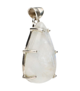 Moonstone Pendant in 925 Sterling Silver (45Z)
