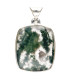 Colgante de Moss Agate en Sterling Silver 925 (61Z)