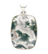 Colgante de Moss Agate in Sterling Silver 925 (64Z)