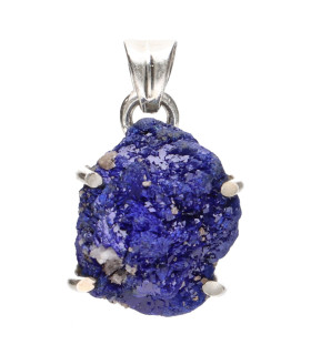 Colgante di Azurite in Argento Sterling 925 (80Z)