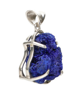 Colgante d'Azurite en Argent Sterling 925 (82Z)