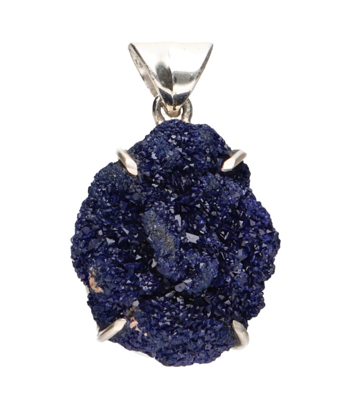 Colgante de Azurita en Plata de Ley 925 (84Z)
