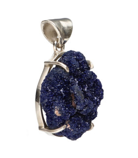 Colgante d'Azurite en Argent Sterling 925 (84Z)