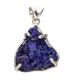 Colgante d'Azurite en Argent Sterling 925 (86Z)