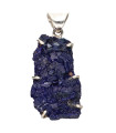 Colgante d’Azurite en Argent Sterling 925 (89Z)