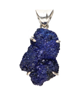 Colgante de Azurita em Plata de Lei 925 (90Z)