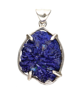Azurite Pendant in 925 Sterling Silver (94Z)