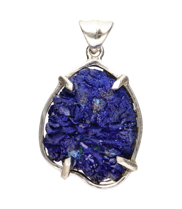 Azurite Pendant in 925 Sterling Silver (94Z)