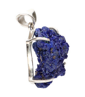 Colgante de Azurita en Plata de Ley 925 (95Z)