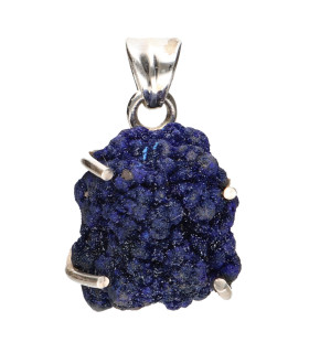 Colgante de Azurite in Sterling Silver 925 (97Z)