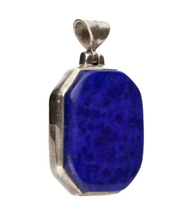 Colgante di Laspilázuli in Plata de Ley 925 (A4)