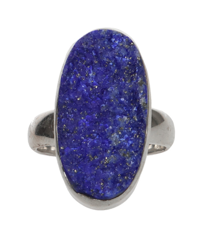 Anillo de Laspilázuli en Argent de Ley 925 (A6)