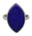 Anillo de Laspilázuli en Argent Sterling 925 (A7)