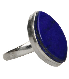 Anillo de Laspilázuli in Sterling Silver 925 (A7)