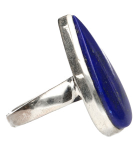 Anillo de Laspilázuli en Plata de Ley 925 (A9)
