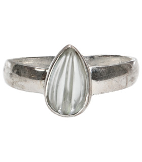 Anillo of Aquamarine in Sterling Silver 925 (A20)