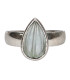Anello di Acquamarina in Argento Sterling 925 (A21)