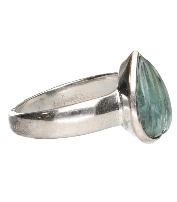 Anillo de Aquamarine in Sterling Silver 925 (A21)