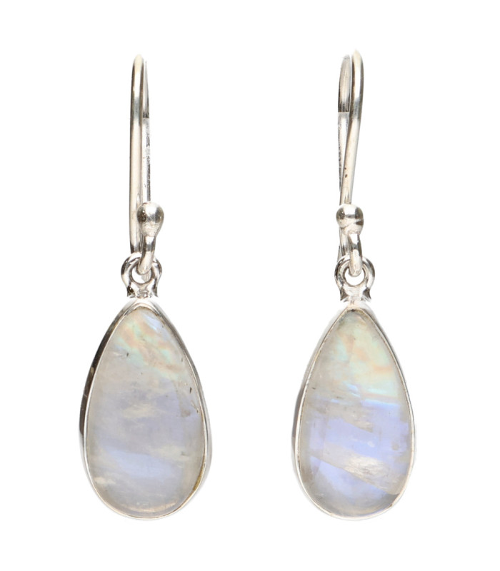 Pendantes en Pierre de Lune en Argent Sterling 925 (A24)