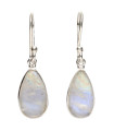 Pendantes en Pierre de Lune en Argent Sterling 925 (A24)