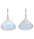 Pendientes Moonstone in 925 Sterling Silver (A27)