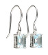 Blue Topaz Earrings in 925 Sterling Silver