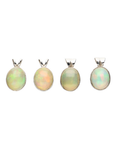 925 Sterling Silver Opal Pendant