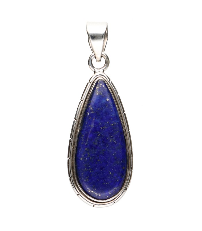Colgante de Laspilázuli en Argent Sterling 925 (A35)