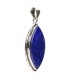 Colgante de Laspilázuli en Argent Sterling 925 (A36)