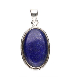 Colgante de Laspilázuli in 925 Sterling Silver (A40)