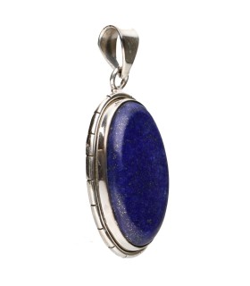 Colgante de Laspilázuli in 925 Sterling Silver (A40)