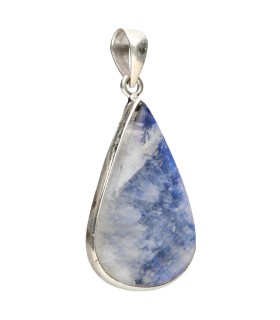 Colgante de Pedra da Lua em Prata de Lei 925 (A46)