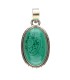 Colgante di Malachite in Argento Sterling 925 (A50)