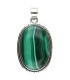 Colgante de Malaquita em Prata de Lei 925 (A60)
