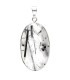Colgante de Tourmalinated Quartz in Sterling Silver 925 (A62)