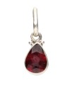 Colgante di Tormalina Rosa in Argento Sterling 925 (A76)