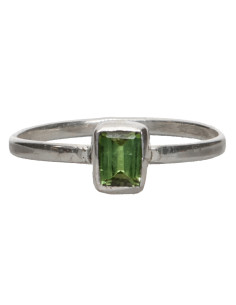 Anillo de Turmalina Verde...