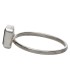Anello di Tormalina Blu in Argento Sterling 925 (A81)