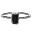Anillo of Blue Tourmaline in Sterling Silver 925 (A82)