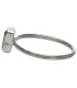 Anello di Tormalina Blu in Argento Sterling 925 (A82)