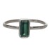 Anillo de Blue Tourmaline in Sterling Silver 925 (A83)