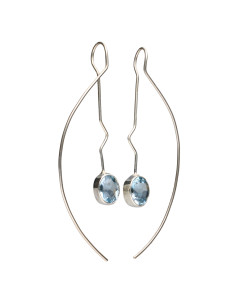 Pendientes de Topacio Azul... 2
