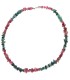 Collar di Tormaline in Plata de Ley 925 (A86)