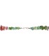 Collana di Tormaline in Argento Sterling 925 (A87)